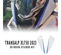 XL750 Transalp 3D Resina Epossidica Adesivo Kit Honda XL 750 Faro Bianco