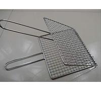 XLANDALYUEFA Cestello for griglia, for Barbecue, Clip in Rete for, in Acciaio Inossidabile 304 for Verdure grigliate, for, for Pesce