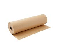 XLANDALYUEFA Mensola del Menu Espositore for Poster Flip Book, Carta Kraft Vintage, Regalo di Giornale, Rotolo Marrone for Compleanno, Matrimonio, da imballaggio(Brown)