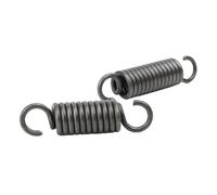 XLANDALYUEFA Molle a Doppio Gancio, Molle di Ricambio, Acciaio for a 1,5 x 11 190 mm, Diametro Filo, Esterno, Lunghezza, 2 Pezzi(1.5 x 11 x 130 mm)