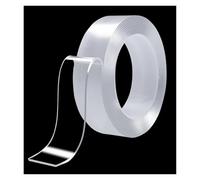 XLANDALYUEFA Nastro Biadesivo da 1/3/5/10 m, Nastro Impermeabile Senza Tracce for Bagno, lavello, Rubinetto, Adesivo in Gel(3m)