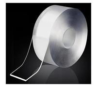 XLANDALYUEFA Nastro Biadesivo da 2 mm, Adesivi murali 5 m, for lavori di ristrutturazione, Nastri Spessi e Resistenti 1 m/2, bifacciali Impermeabili(3 M,30 MM)