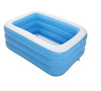 XLANDALYUEFA Piscina for Bambini, Piscina Gonfiabile Fuori Terra con Coperchio Multicolore, Diverse Misure(150 * 110 * 50cm)