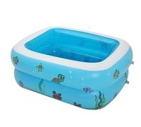 XLANDALYUEFA Piscina for Bambini, Piscina Gonfiabile Fuori Terra con Coperchio Multicolore, Diverse Misure(110 * 90 * 40cm)