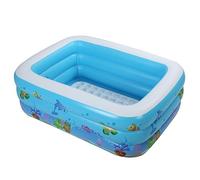 XLANDALYUEFA Piscina for Bambini, Piscina Gonfiabile Fuori Terra con Coperchio Multicolore, Diverse Misure(110 * 90 * 46cm)