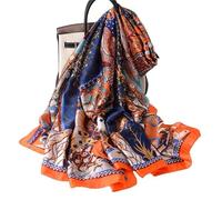 XLANDALYUEFA Sciarpe, Sciarpa da Donna 180 * 90 cm, Scialle Estivo in Seta, Sciarpa Morbida in for(Color 19)