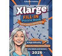 Xlarge Number Fill-In Puzzles: A High-Difficulty Number Fill-In Book with Ultra-Large Grids (32x42) for Maximum Brain Challenge.