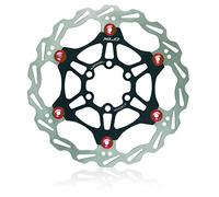 Disco flottante xlc br x50 da 160 a 203mm nero rosso