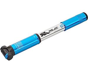 XLC 2501910600, Mini Pompa Race PU-R03 Unisex-Adult, Blu, Argento, One Size