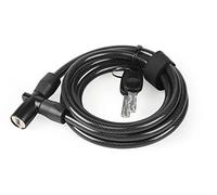 XLC 2502322000 - Lucchetto a spirale unisex per adulti, colore: nero, taglia unica