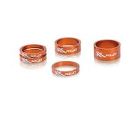 XLC, Set distanziale Head AS-A02 Unisex-Adult, Arancione, One Size