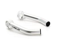 XLC Bar-Ends gebogen BE-A01, Ausführung:silber matt, Dimension:Länge: 140 mm