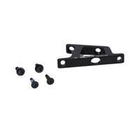 Adattatore per freno a disco anteriore XLC br-x107 flat mount Noir 180 mm