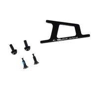 Xlc br x107 adattatore freno anteriore a montaggio piatto 140 180 mm