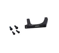 Adattatore per freno a disco anteriore XLC Br-X108 Flat a Post Mount Noir 180 mm