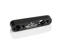 XLC Adattatore freno posteriore BR-X69 Flatmount per 160 mm Nero Unisize