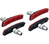 XLC BS-V12 V-Brake - Pattini freno (set da 4 pezzi, 80 mm, rosso)