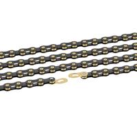 XLC catena CC-C08 1/2 x 11/128, 114 maglie 10-v. nero/oro