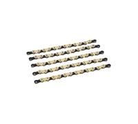 XLC Catena CC-C08 10V 1/2x11/128 con Quick Link Oro/Nero