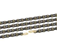 XLC CC-C05, Catena. Unisex-Adulti, Nero/Oro, Taglia Unica