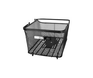 XLC Cestino 5:1 BA-B10, nero, 420/325x330/240x250mm, 25l