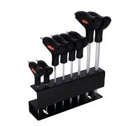 XLC Chiave multidenti a forma T 10/15/20/25/30/40/45/50mm, c. espositore