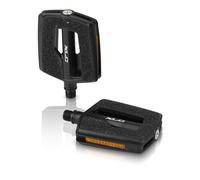 XLC City-/Comfort-Pedal PD-C10 Plastica, superficie Griptape, nero