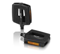 XLC City-/Comfort-Pedal PD-C13 Plastica, superficie Griptape, nero