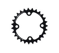 XLC corona anteriore CR-A22 80mm 27 denti Compatibile con Sram 2x10 speed Nero