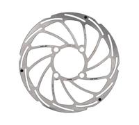 XLC Disco per freno BR-X114 180/2,0mm argento p. mozzo posteriore