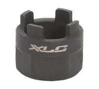 XLC Estrattore Pignone TO-S15 24mm Nero Con 4 Perni per Strumento Bicicletta