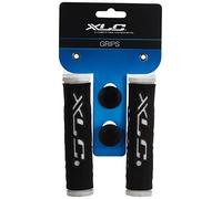 XLC, Prese Bicolore GR-G07 Unisex-Adult, Nero/Bianco, 125 mm