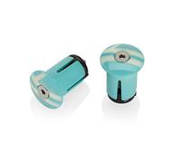 XLC GR-X02 - Tappi per Manubrio Celeste, Taglia Unica