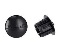 XLC GR-X03 Set di Tappi per Manubrio, per Adulti, Unisex, Colore: Nero, Taglia Unica