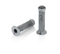 XLC Griffe, BMX Manopole Manubrio Bicicletta, 2501580401, Nero/Grigio, 130 mm Unisex Adulto