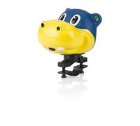 XLC Hupe-2500720003, Clacson Unisex-Adulti, Blu/Giallo, 5.5x5.5x4cm