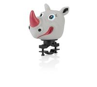 XLC Hupe-2500720004 - Clacson unisex, 5,5 x 5,5 x 4 cm, colore: Grigio/Rosso