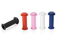XLC Kindergriffe, Maniglie per Bicicletta. Bambini, Colore: Rosso, 82mm