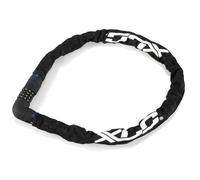 XLC LO-C19, Lucchetto con Catena e Combinazione Unisex Adulto, Nero, 1000 mm