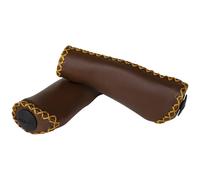 XLC Bar Grips GR-G11 marrone pelle finta 135mm