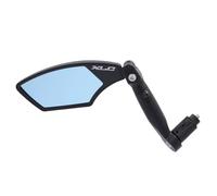Specchio sinistro crystal blue hd con fissaggio interno per manubrio XLC mr-k23 Bleu 14,8/22,5 mm
