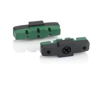 XLC Pattini freno verdi x Magura BS-X42 Imballaggio OEM,25paia per set,50mm EVP