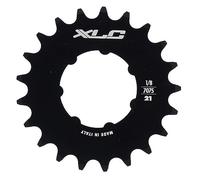 XLC Pignone, Rilegatura a Catena Unisex Adulto, Nero, 21 Zähne