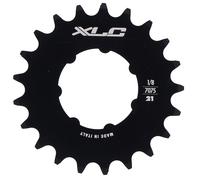 XLC Pignone unisex per adulti, nero, 21 denti