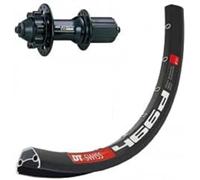 XLC Ruota posteriore DT Swiss 466D Disc Evo, 6 fori, 8-10 volte