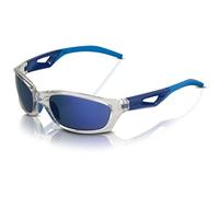 XLC Saint-Denise SG-C17 - Occhiali da sole unisex, taglia unica, colore: grigio/blu