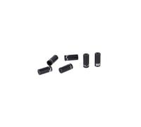 XLC Set 50 Pezzi Tappi Terminali 4mm per Guaina Cambio Nero