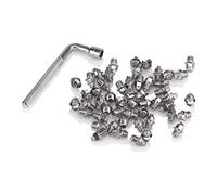 Mandrini di ricambio XLC PD-X12 52 - PD-M09/12/M-14/M19/M-20/M (x52) Argenté TU