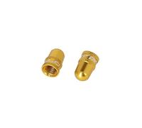 XLC Set di tappi per valvola, DV/AV, oro