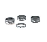 XLC Set Distanziali per Tassa Testa 1 1/8 " Color Titanio 3x5mm 1x10mm 1x15mm